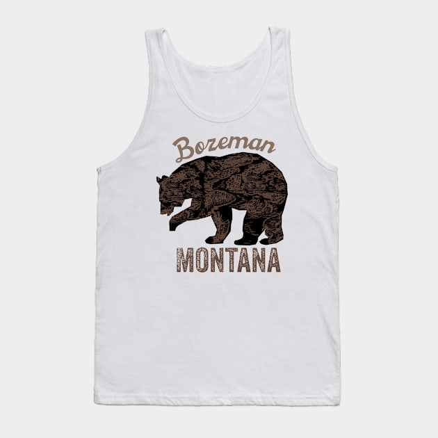 Bozeman, Montana Tank Top by MagnificentPlaces